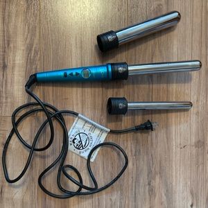 NUME Titan 3 interchangeable curling wand